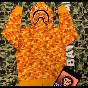 Bape shark hoodie